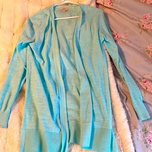 Light blue loft cardigan